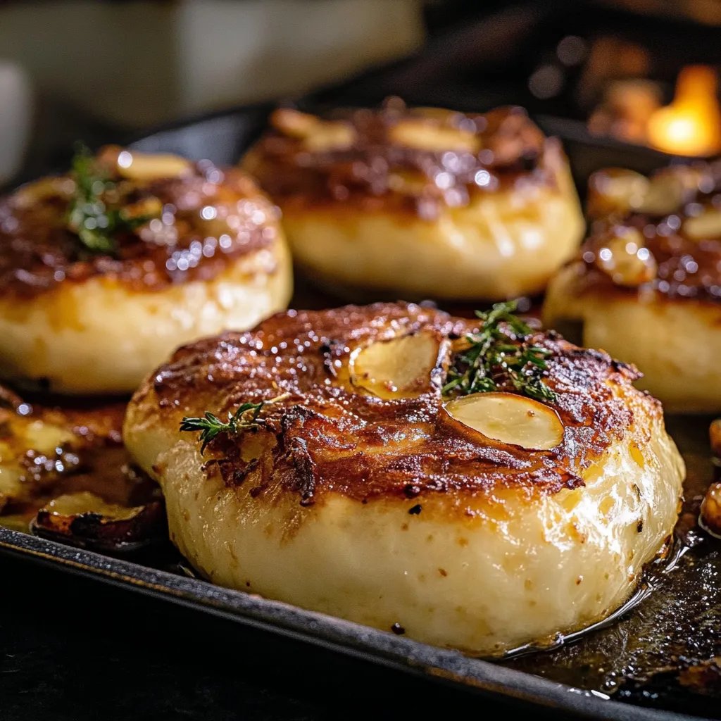 Hüttenkäsetaler aus dem Ofen