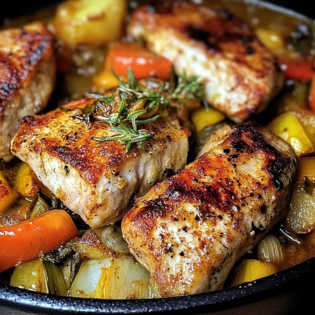 Hähnchen mit Ofengemüse