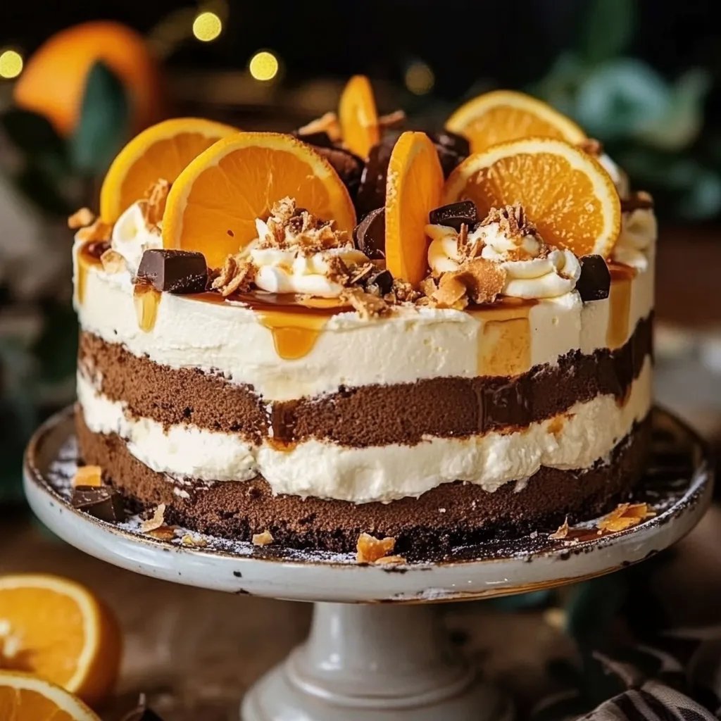 Schokoladen-Orangen-Tiramisu-Trifle