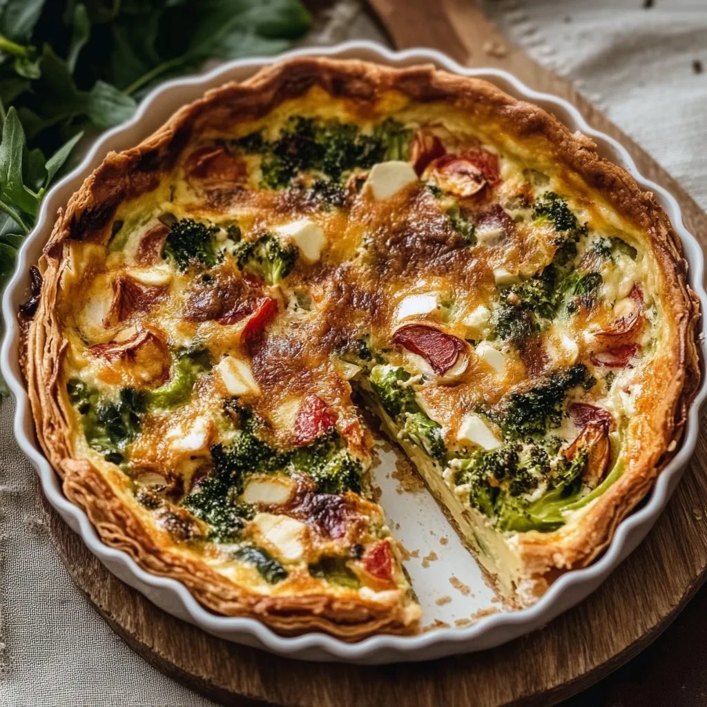 Rosenkohl-Käse-Quiche