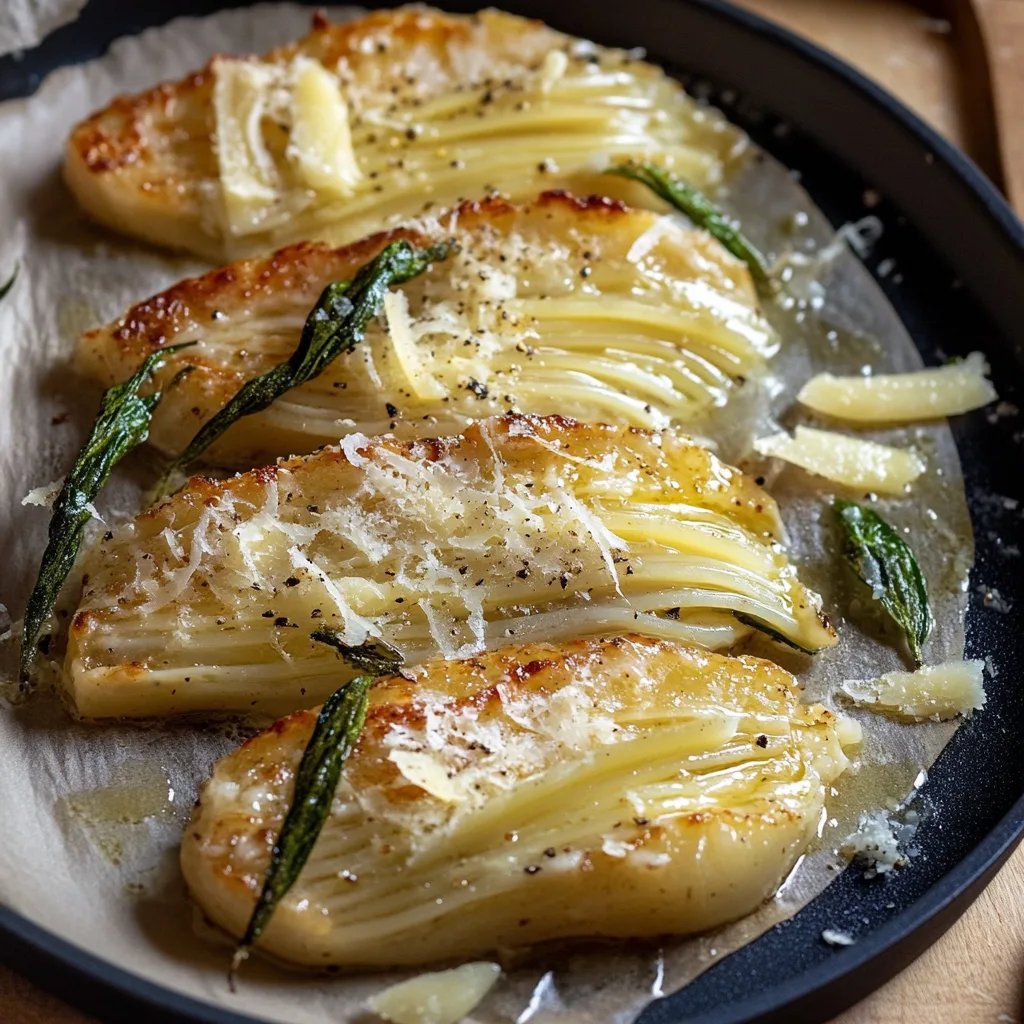 Ofengerösteter Fenchel mit Parmesan