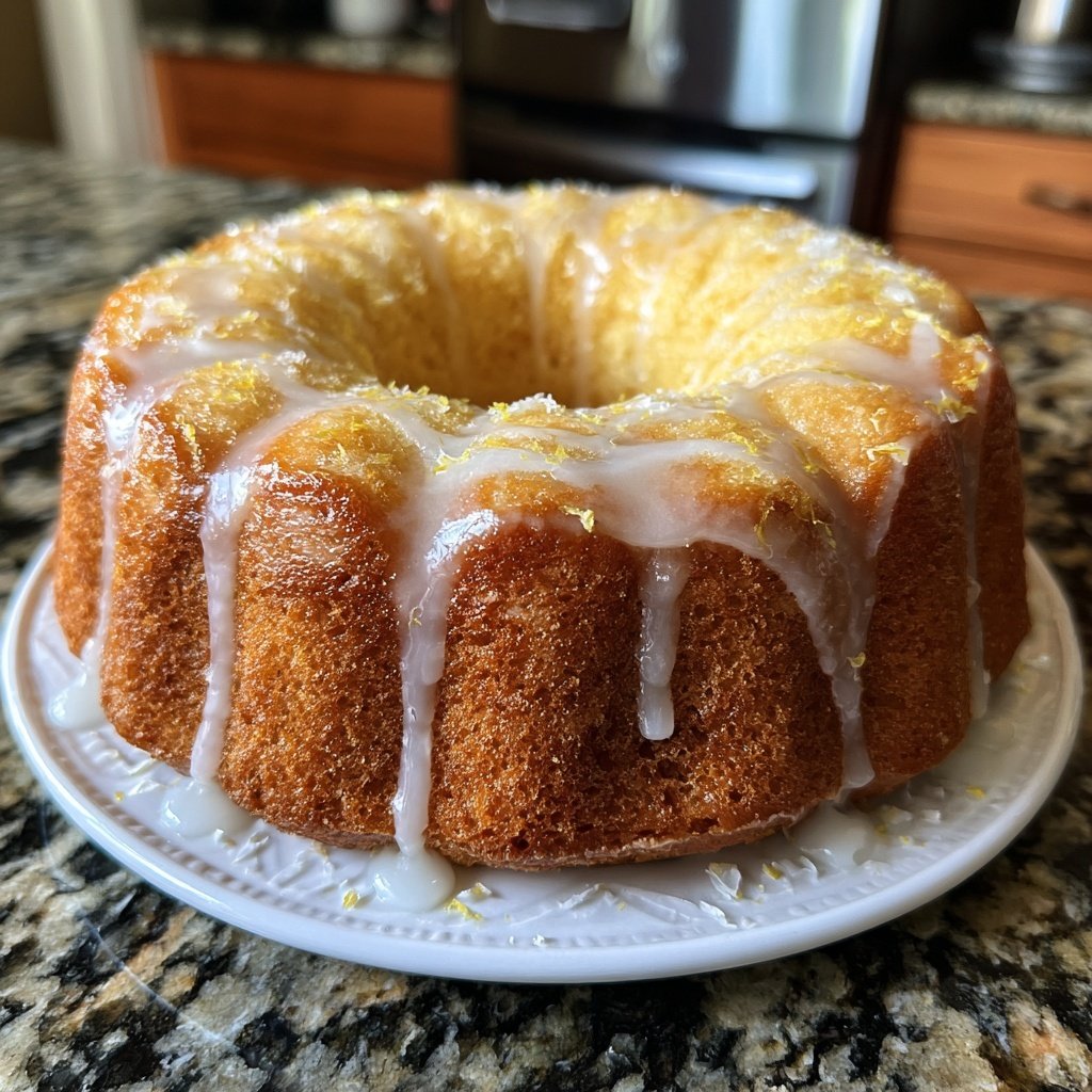 Zitronenkuchen fluffig
