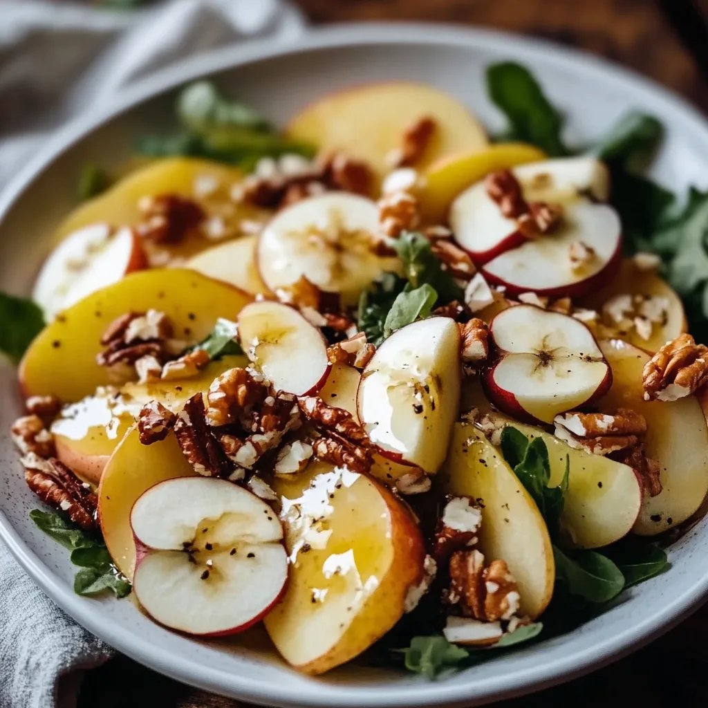 Apfel-Walnuss-Feta-Salat