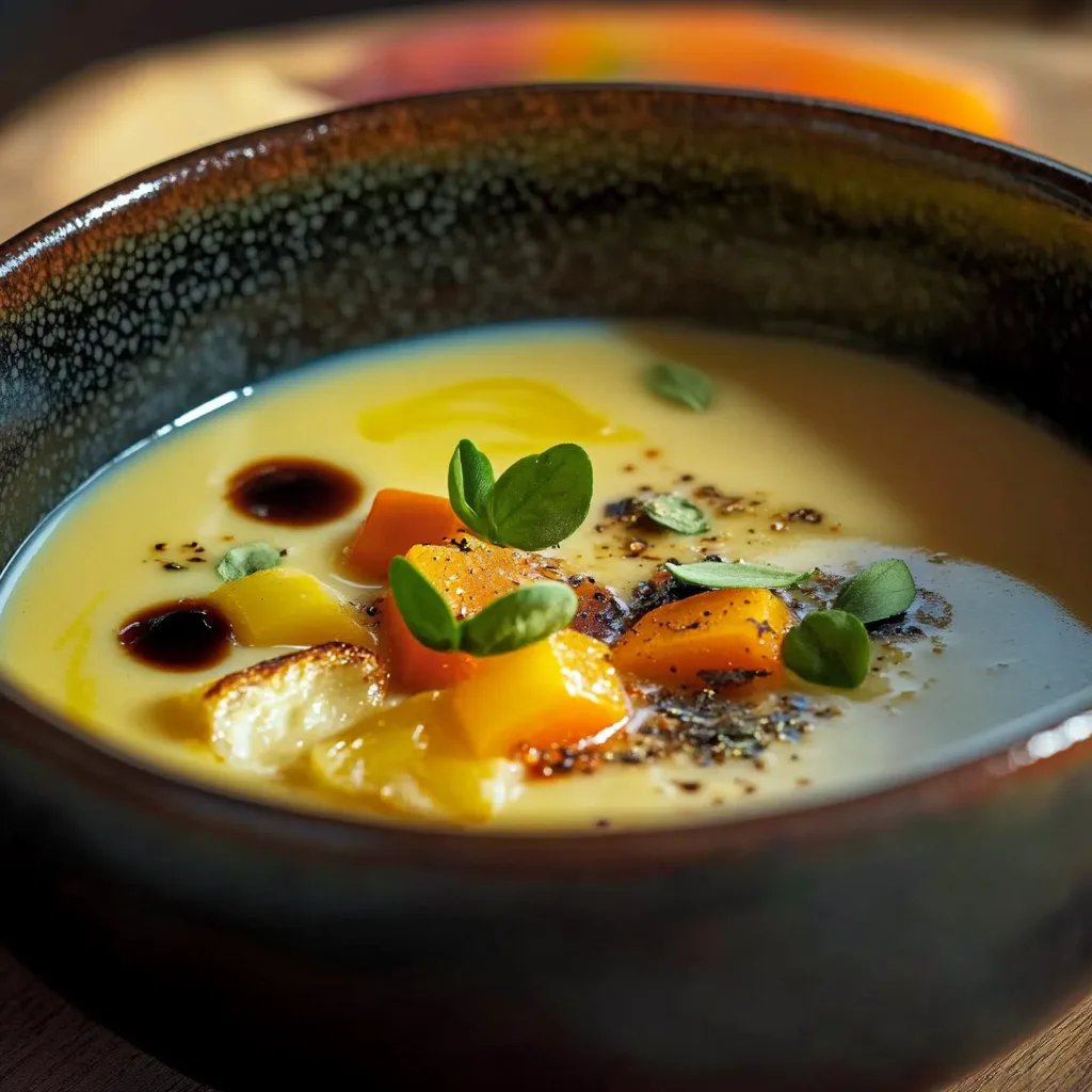 Hokkaido Kürbissuppe