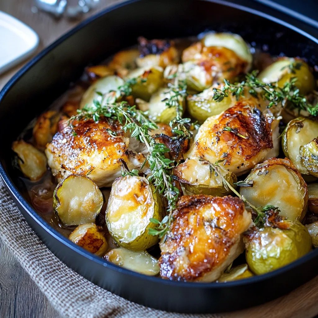Rosenkohl aus dem Backofen