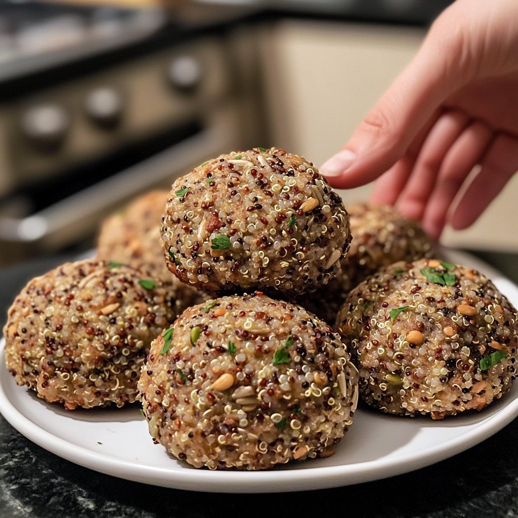 Protein Bällchen gesunder Snack