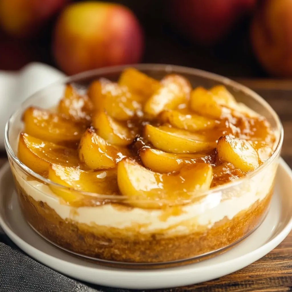 Schnelles Bratapfel-Dessert