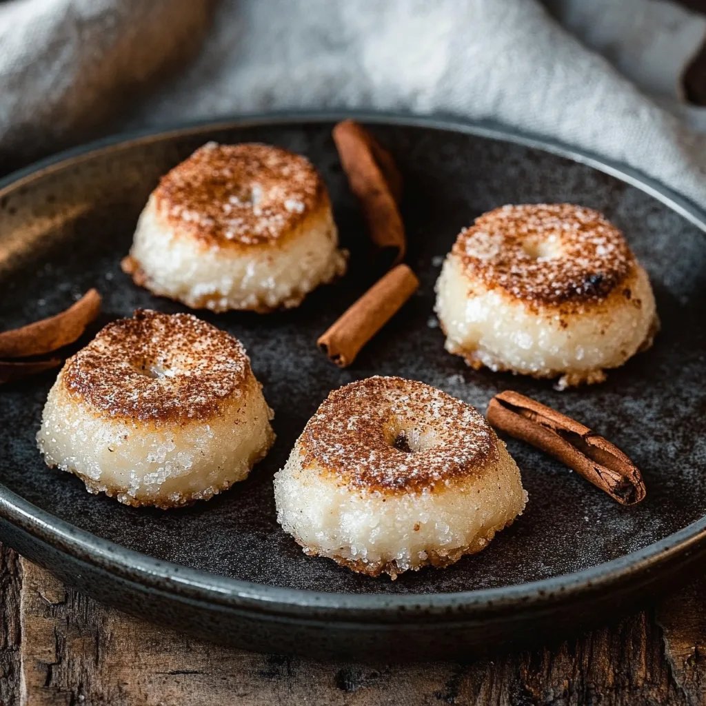 Einfache Mandelmakronen