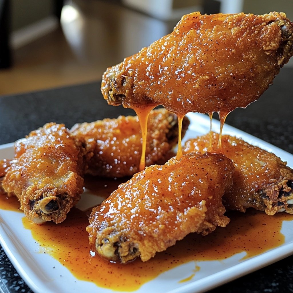 Chicken Wings frittiert