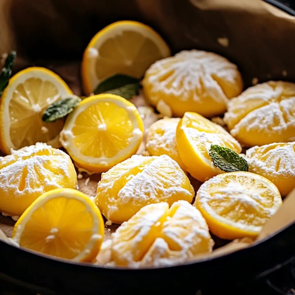 Fruchtige Zitronen-Makronen