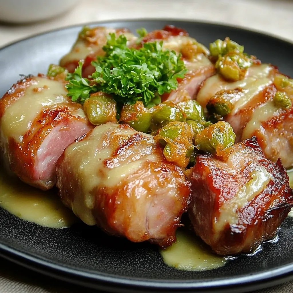 Rosenkohl mit Rinderbauchspeck