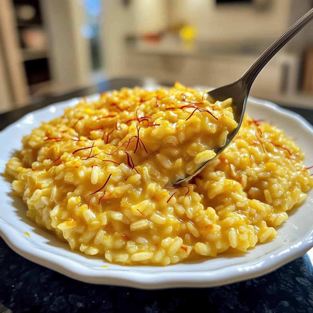 Risotto mit Safran