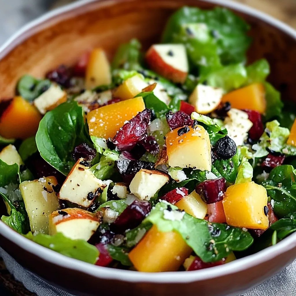 Herbstlicher Chopped-Salat