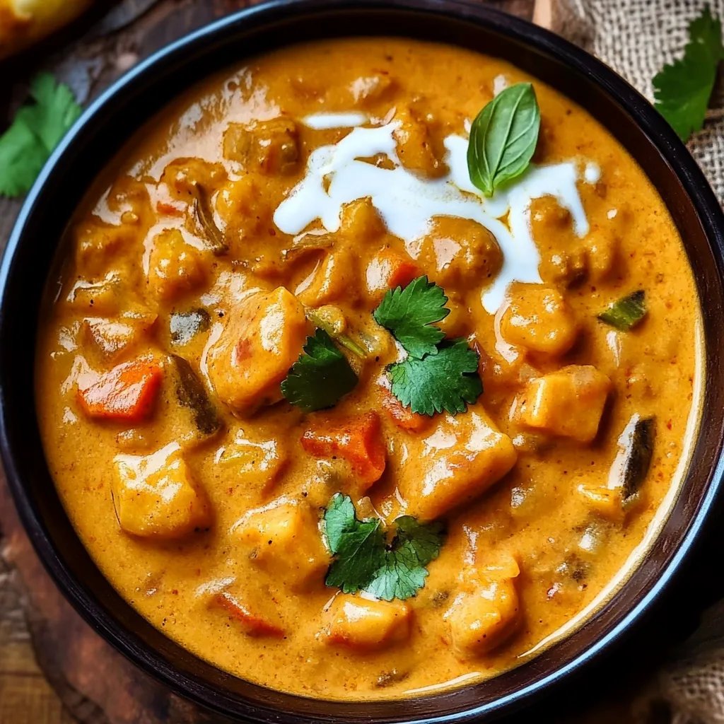 Süßkartoffel Curry