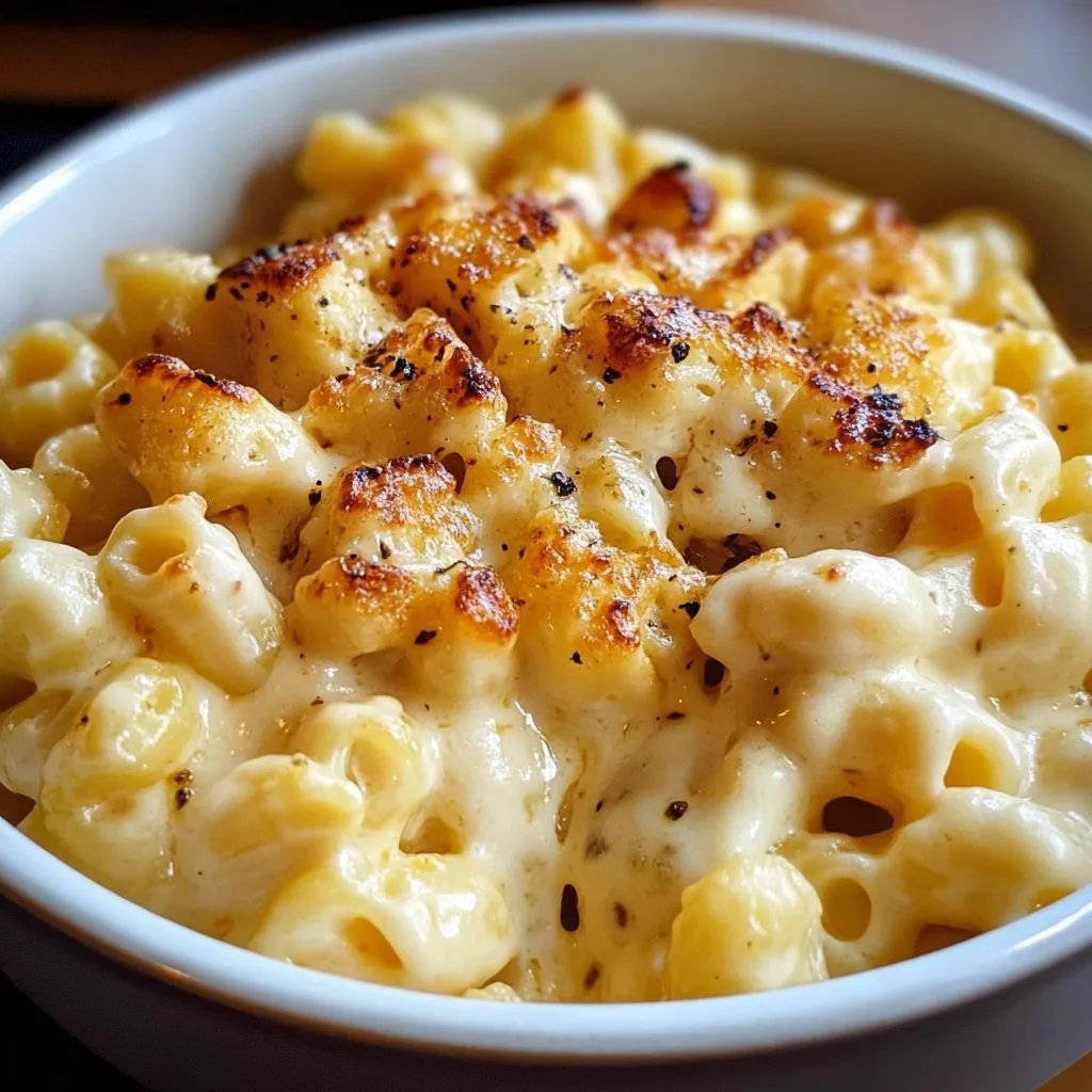 Cremiges Hähnchen Mac and Cheese