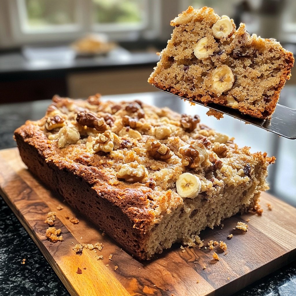 Bananenbrot ohne Mixer