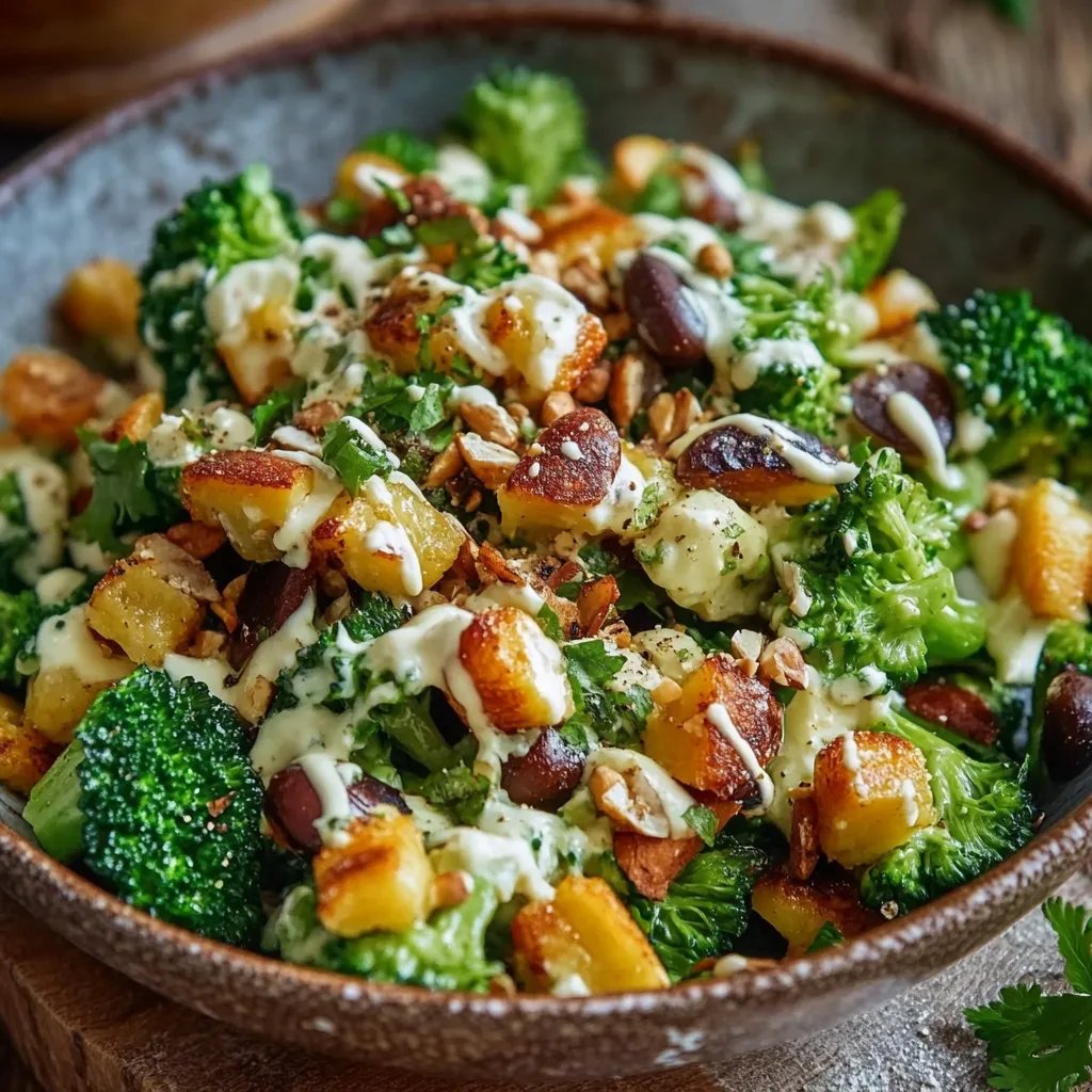 Cremiger Brokkoli-Salat