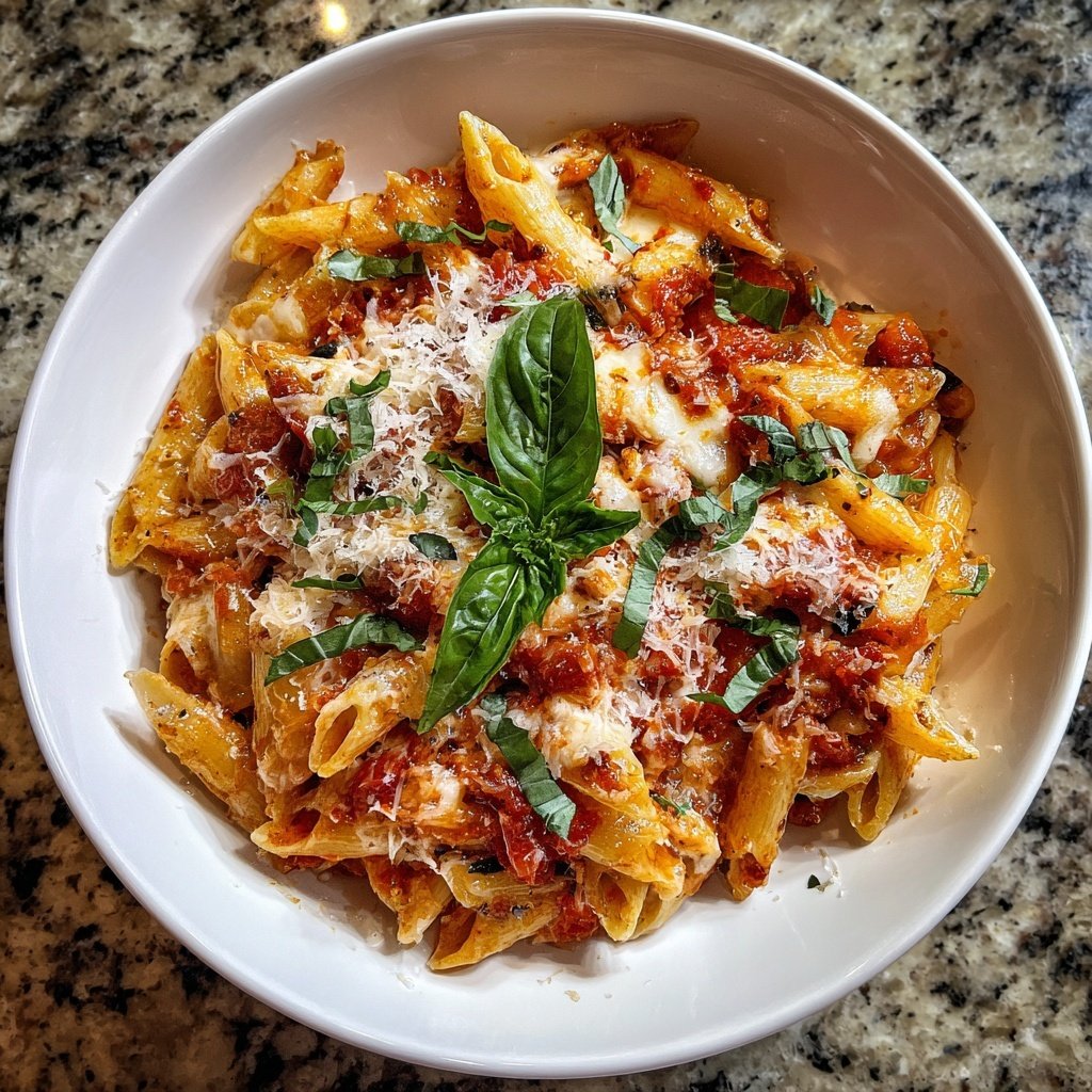 Internationale Küche Italienische Pasta alla Norma