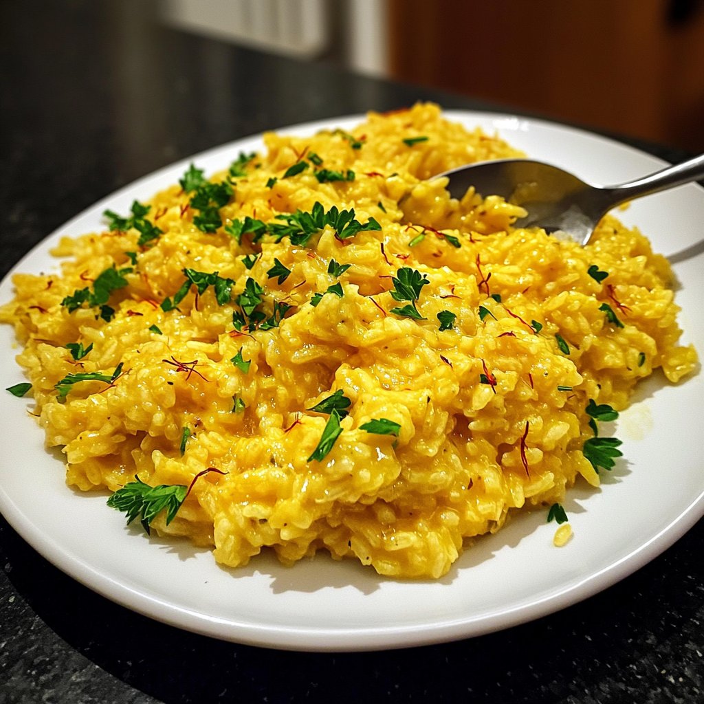 Risotto mit Safran