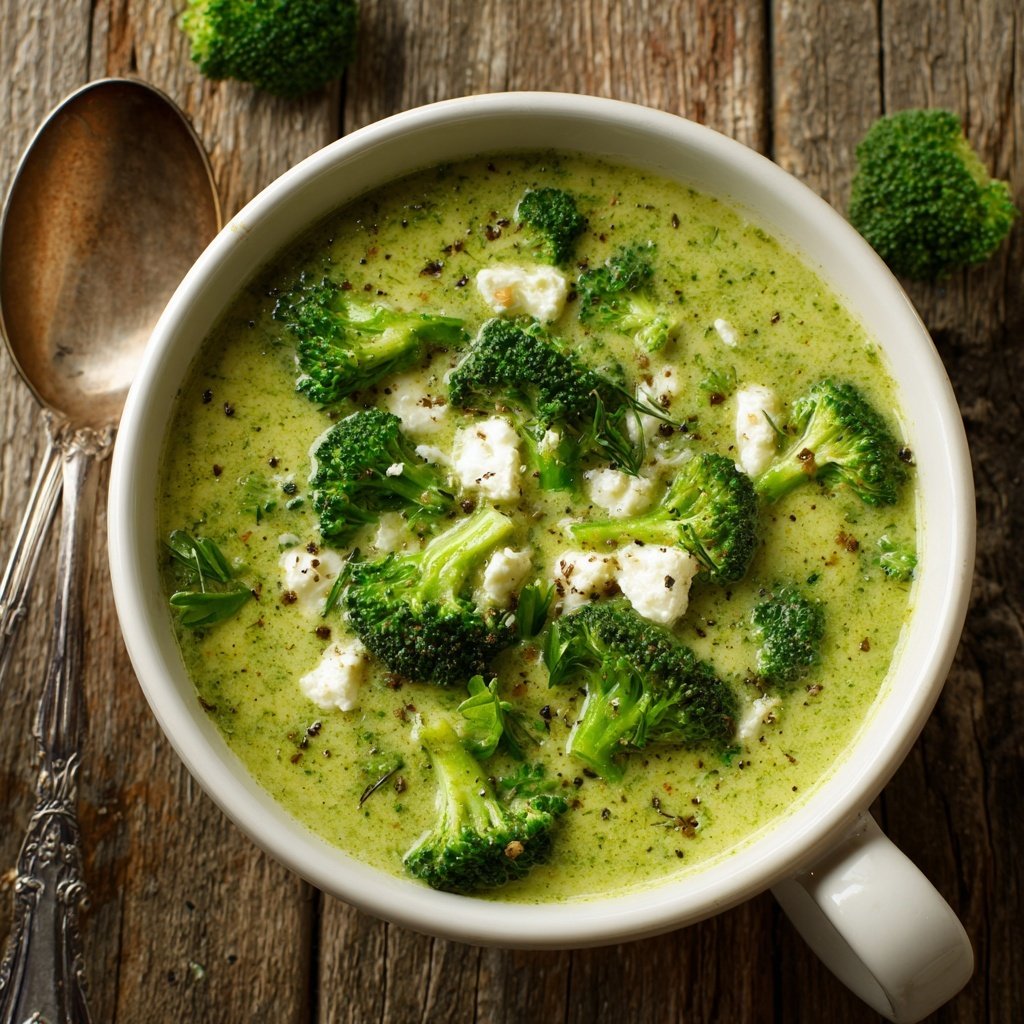 Brokkoli Suppe Mit Frischkäse