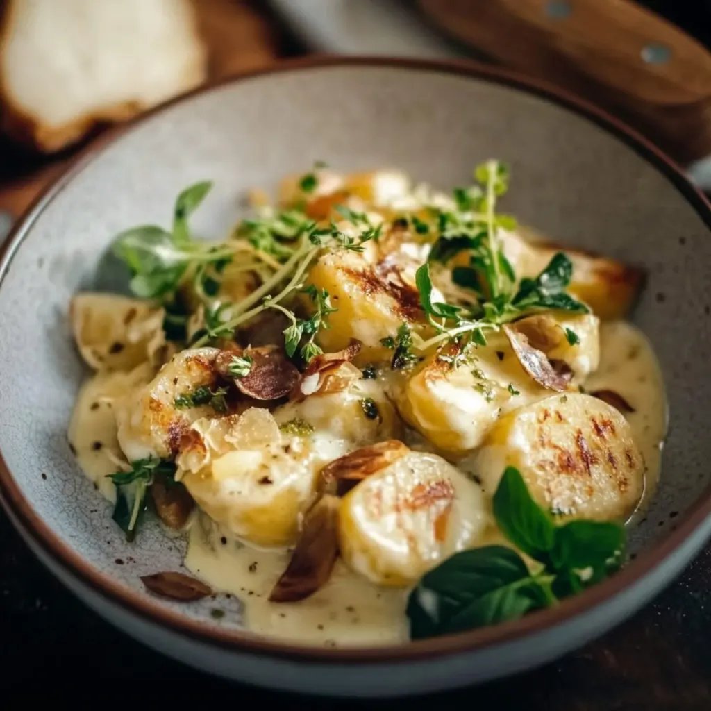 Rosenkohl in Frischkäse-Senfsauce