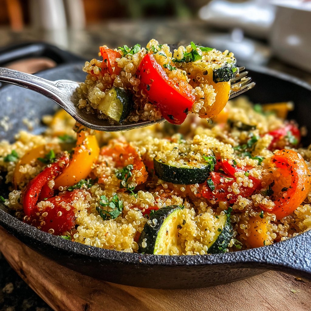 Quinoa-Gemüse-Pfanne