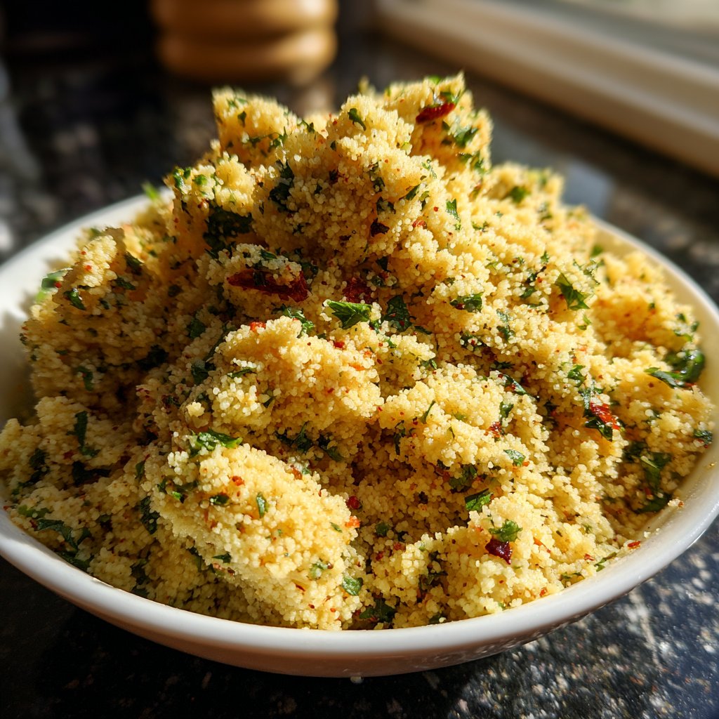Couscous mit Kräutern und Zitrone