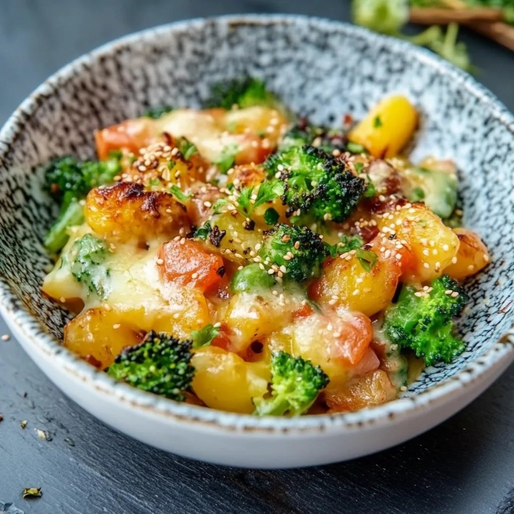 Blumenkohl Brokkoli Auflauf mit Kartoffel