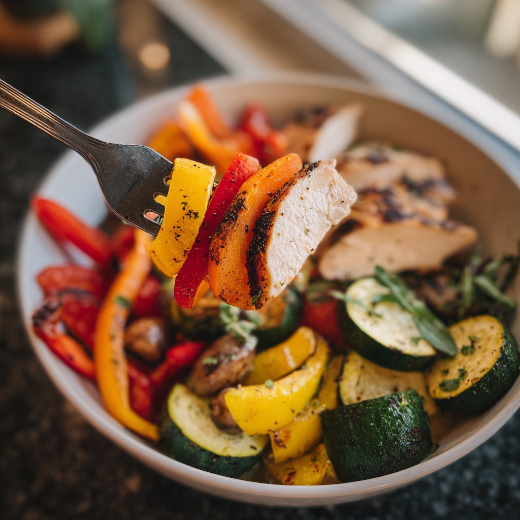 Mittagessen leicht und gesund