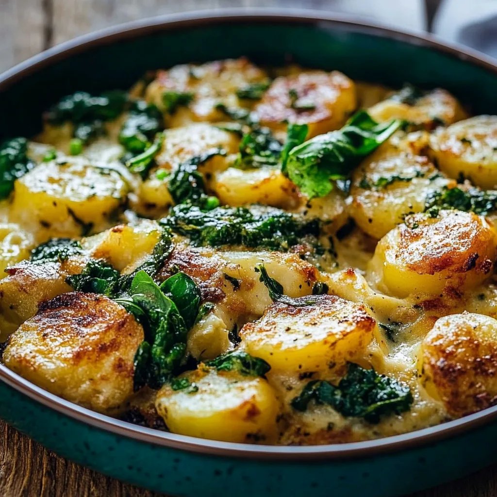 Kartoffel Spinat Auflauf
