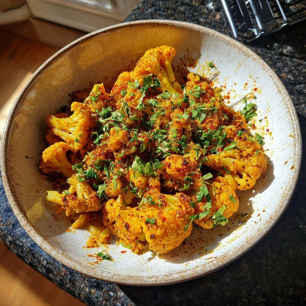 Blumenkohl Pfanne Mit Curry
